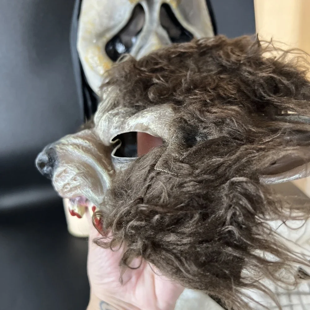 Halloween Cosplay Masks 4 Ghost Face Aged Fun‎ World #8517km Werewolf Skeletor?